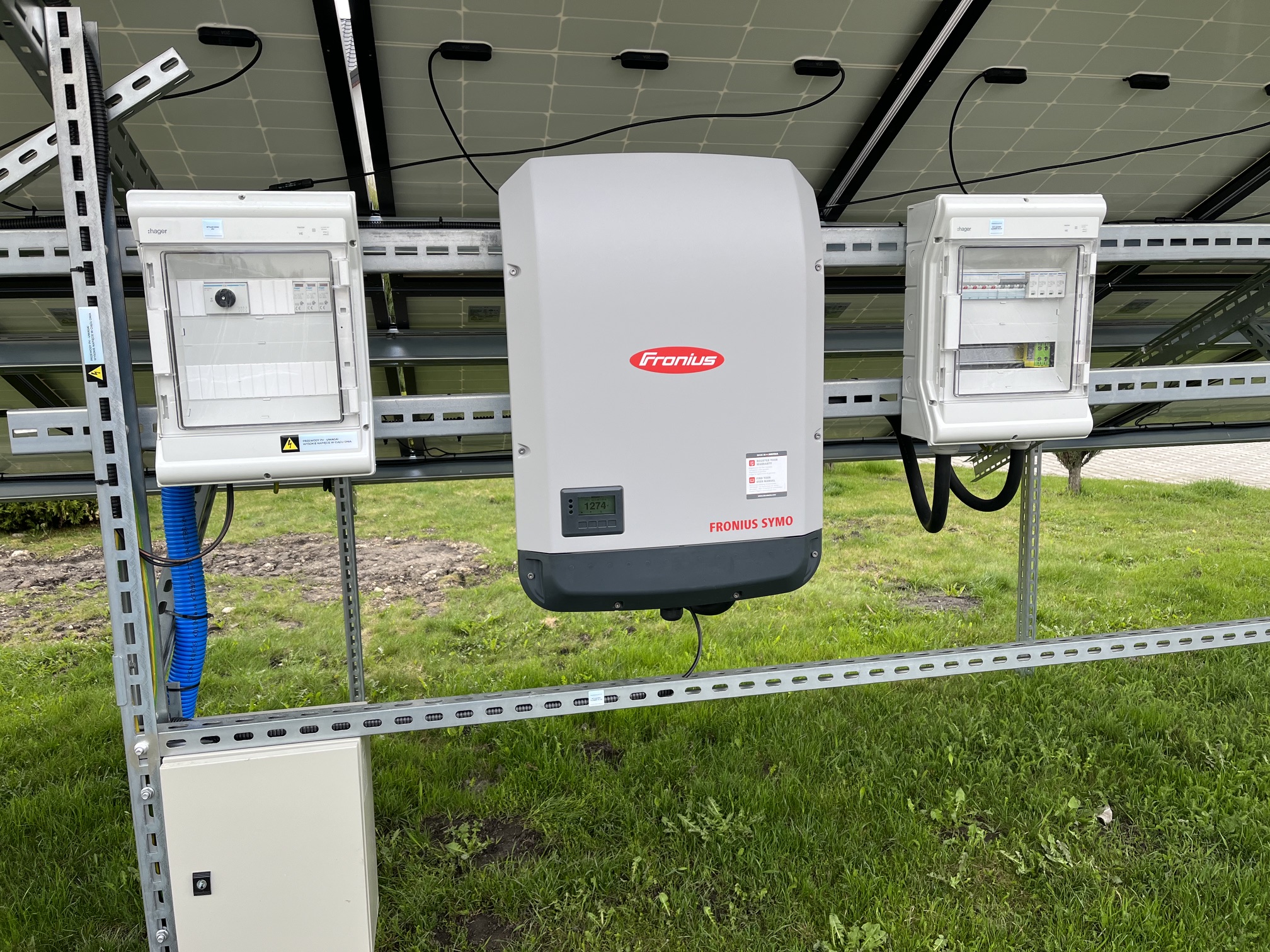 System gruntowy z falownikiem Fronius