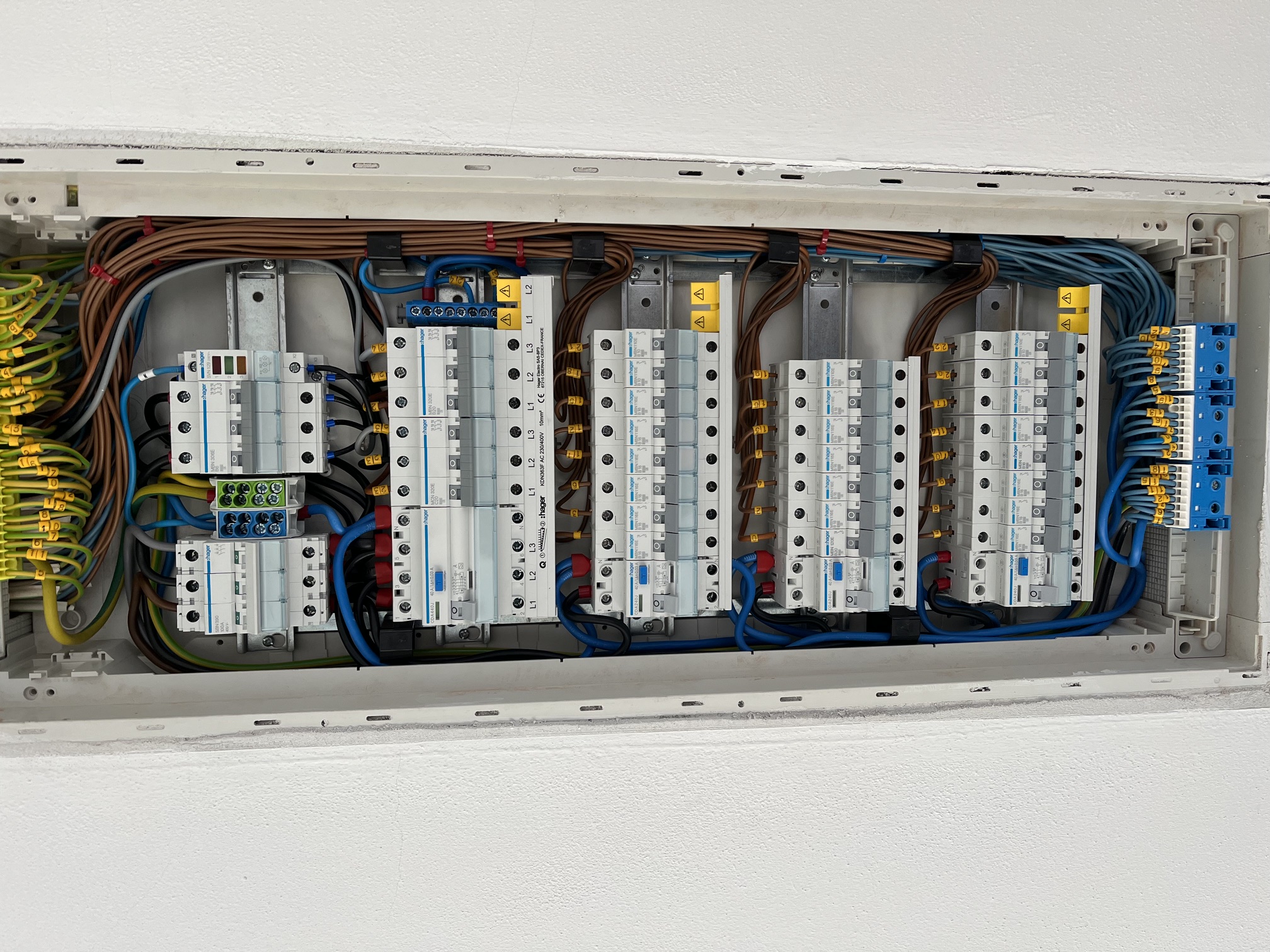 Nowoczesna rozdzielnica elektryczna